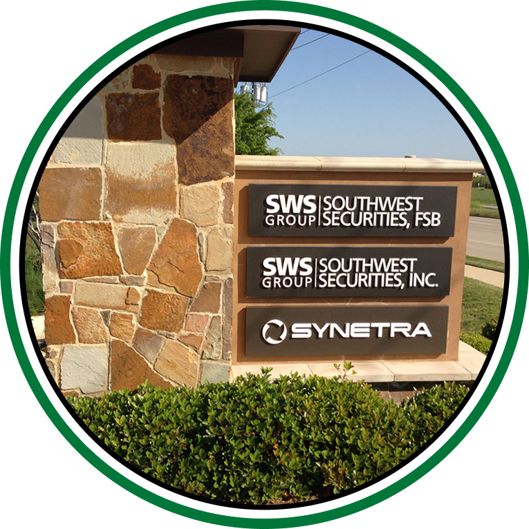 Custom post & panel signs made by Priority Signs & Graphics in Dallas Fort Worth