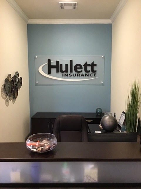 Indoor sign for Hullet business installed by Priority Signs & Graphics in Dallas, TX