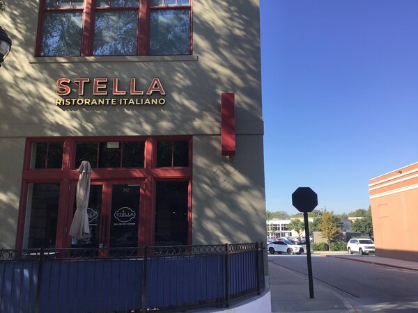 Custom metal letters for Stella Restaurant