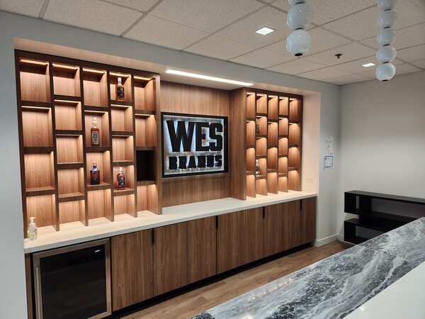 Lighted office signs of WES Brands